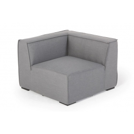 Sunday Outdoor Lounge Ecke grau