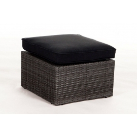 Wohnzimmer Hocker mit Polster Jurassic mix grau