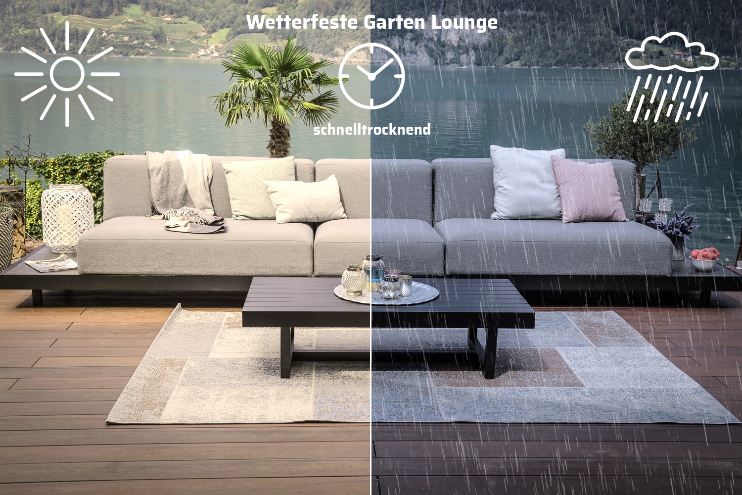 Wetterfeste Lounge-Sets
